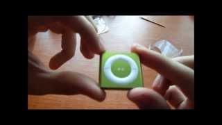 iPod Shuffle Unboxing Green