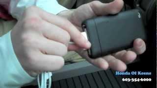 IPOD and USB Hookups in your new Honda!