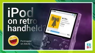 iPod on retro handheld? Let's try Rockbox player on K36 ArkOS
