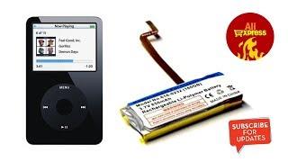 iPod video 5th Gen (A1136) battery replacement (30gb/60gb/80gb) - Aliexpress unboxing (Quick Look)