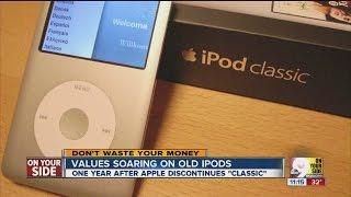 Values soaring on old Apple "Classic" iPods