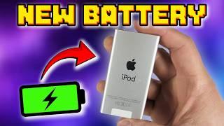 How to replace the battery on an iPod nano 7th Gen