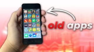 I Downloaded OLD APPS on a Retro iPod Touch! (iOS 10)