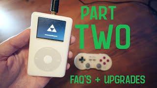 Spotify iPod pt. 2: FAQ's and Upgrades!