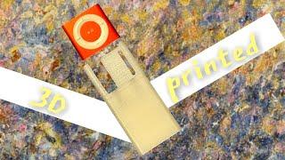 3D printed iPod shuffle holder