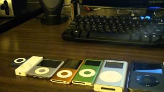 ipod collection lineup