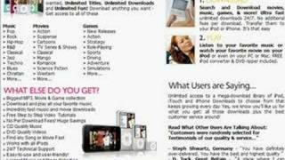 Download iPod Movies and Music and TV shows