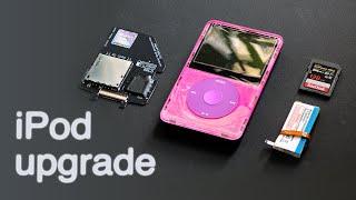 iPod Classic Battery Replacement & iFlash-SOLO SD Card Mod