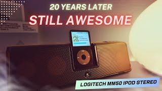 Logitech MM50 - a 2005 iPod Stereo in 2025 -  Surprisingly Awesome