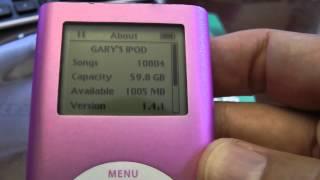 iPod Mini 64gb upgrade fix using SDHC or SDXC flash cards