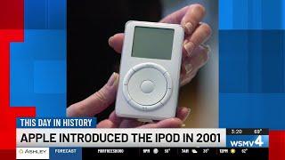 This Day in History: Apple announced its first iPod in 2001
