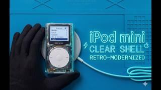 My iPod mini shell is transparent with MagSafe
