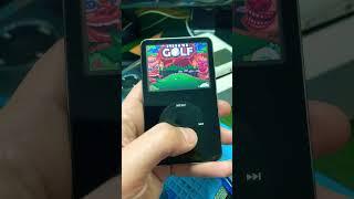 Playing MINI GOLF on Apple iPod video 5th gen ????????????‍♂️⛳️
