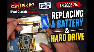 Can I Fix It? Ipod Classic Repair Episode 75: Battery And Hard Drive Replacement