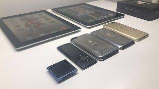 Hugh Jeffreys' iPod & iPad Collection (Late 2017)