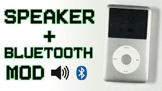 Adding a speaker and bluetooth to an iPod classic 6th gen