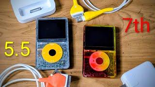 End Game :  Atomic Fireball Peach iPod Classic 7th Gen 1TB Elite Obsolete Electronics eoe.works #EDC