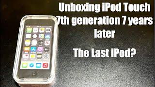 Unboxing the Last iPod Ever Made 7 years later