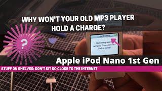 Why doesn't your old MP3 player hold a charge? - Apple iPod Nano 1st Gen 2005 - Bulging Battery.