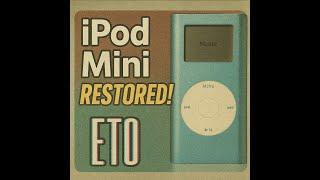 Restoring an iPod Mini 2nd Gen — Burnt Screen, Dead Battery, and Full Revival