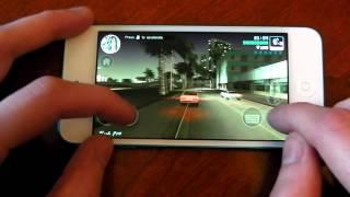iPod Touch 5th Generation - GTA Vice City Gaming Review - HD