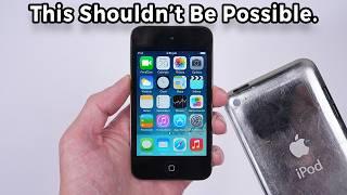 Apple Never Expected Anyone To Do This! - Updating An iPod To An Unsupported IOS Version.