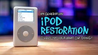 $40 Apple iPod Restoration Experiment (Hard Drive, Battery, Hold Switch)