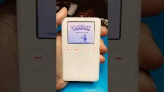 Pokemon on iPod 3rd gen ???????? #apple #ipod #pokemon  #appleproducts #ipodnano #modded #ipodforeve