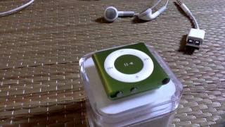 My new iPod shuffle Green 2011 (HD)