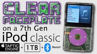 How to install a clear 5th gen frontplate on an iPod classic 6/7th Gen