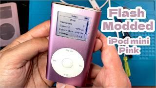 Flash Modded iPod Mini Pink