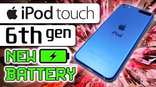 How to replace the Battery in an iPod touch 6th Gen