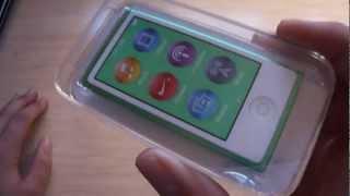 Unboxing: Apple iPod Nano 7th Generation (16GB, Green)
